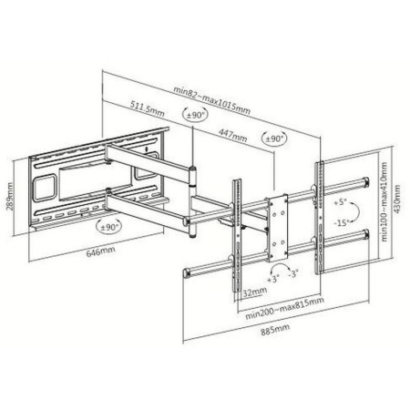 Кронштейн ULTRAMOUNTS UM915