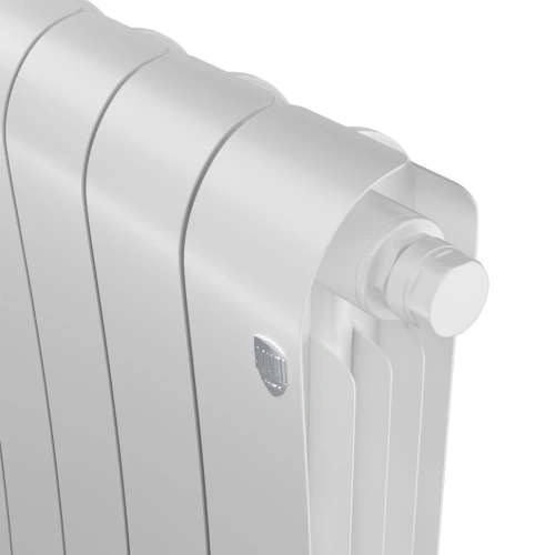 Биметаллический радиатор отопления  Royal Thermo Infinity 500 Vr80 4 Секции Bianco Traffico