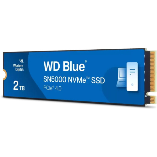SSD WD Blue (WDS200T4B0E) 2TB, NVMe, M.2 2280, PCI-E 4x4 (R/W - 5150/4850 MB/s)