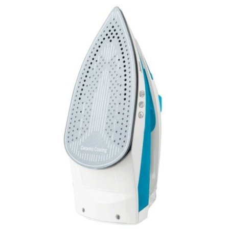 Утюг Maxwell MW-3055B белый/голубой