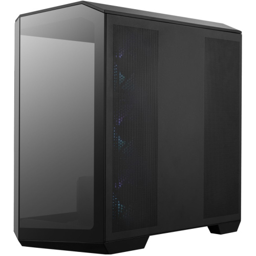 Корпус MSI MAG Pano M100R PZ (306-7G24R21-809), Micro-ATX, 1xUSB 3.2 Gen 1, 1xUSB 3.2 Gen2 Type-C, 4x120mm ARGB Fan, ARGB+PWM Control Board, TG