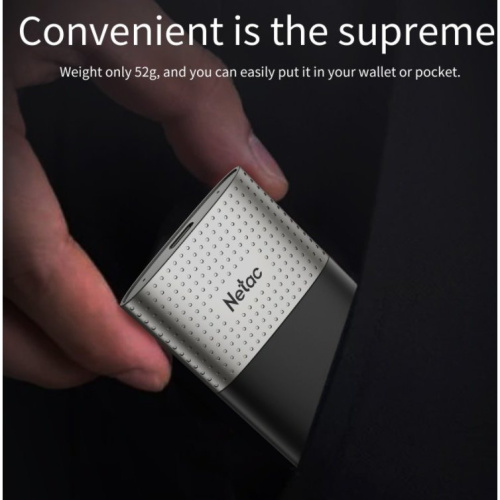 SSD Netac Z9 128Gb NT01Z9-128G-32BK USB 3.2 Gen 2 Type-C