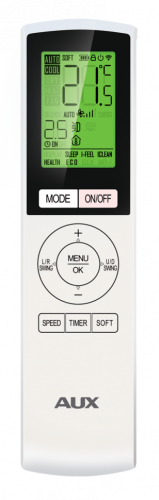 Сплит-система Aux Asw-H12A4/Cd-R2Di/As-H12A4/Cd-R2Di Art Inverter Silver