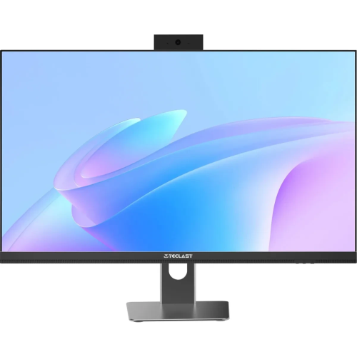 Моноблок Teclast T24 Air 22532G1TFKRU Full HD Core Ultra 5 225 (3.3) 32Gb SSD1Tb Graphics CR Win11Pro GbitEth WiFi BT 120W клавиатура мышь Cam черный