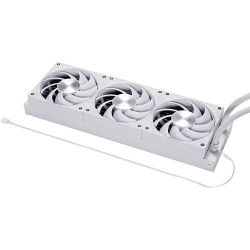 СВО PcCooler DS360 Display WH (310W, 360mm, LED, White, ARGB Pump/ Fans 3x120mm, 90.56CFM, 39.8dBA, 2500RPM)