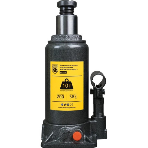 Домкрат BERGER Геренберг BG1272 10т 200-385 мм