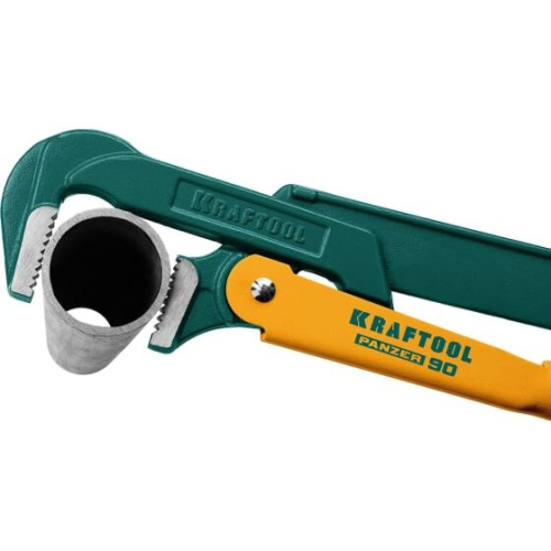 Ключ трубный KRAFTOOL Panzer-90 (2734-30 z02) №4, прямые губки