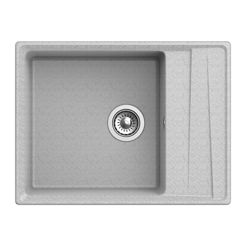 Мойка GranFest Level GF-LV-660L мрамор, серый