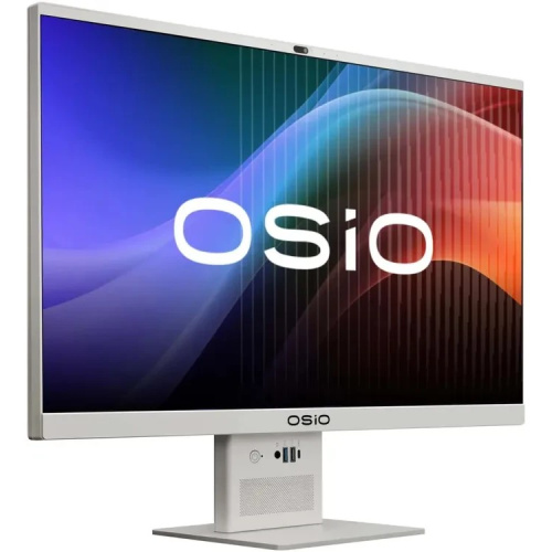 Моноблок Osio BaseLine B240i-024w 23.8" Full HD i3 1115G4 (3) 16Gb SSD512Gb UHDG без ОС GbitEth WiFi BT 84W Cam белый 1920x1080 (RUS)