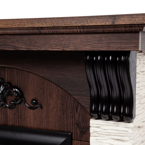 Портал каминный из МДФ RealFlame Corfino под очаги (Majestic, Fobos, Eugene, 3D Olympic, 3D Oregan)