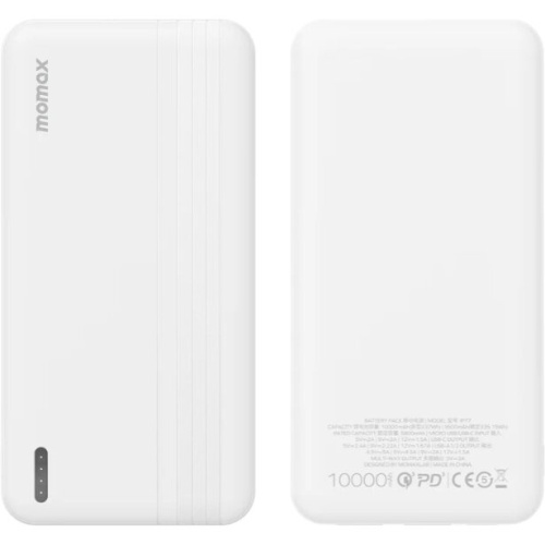Портативное зарядное устройство Momax IP77W iPower PD White