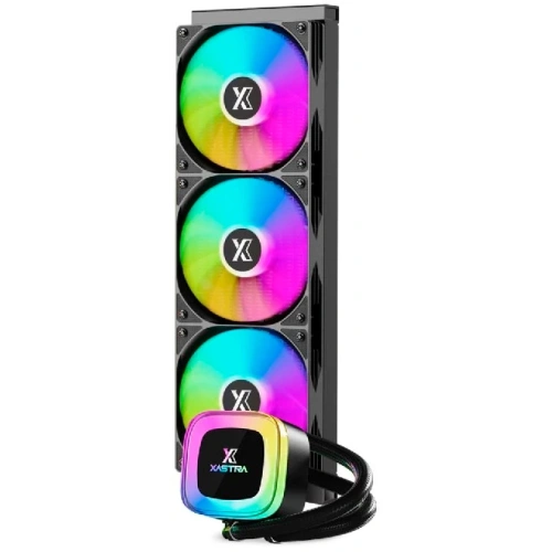 СВО XASTRA LP360 ARGB BK Intel LGA1851/1700/1200/115X/AM5/AM4 (3x120, ARFB fan and Pump, TDP 285W, black) RET