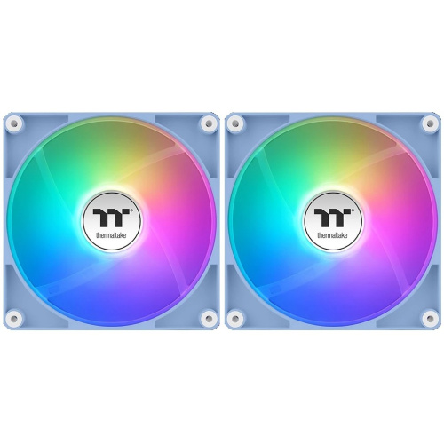 Вентилятор Thermaltake CT120 Sync Hydrangea реверсивный ARGB голубой (CL-F200-PL12BU-A) 4-pin 31.2dB Ret