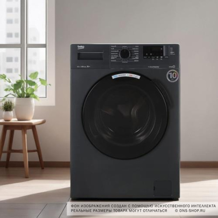 Стиральная машина Beko WSPE6H612A черный