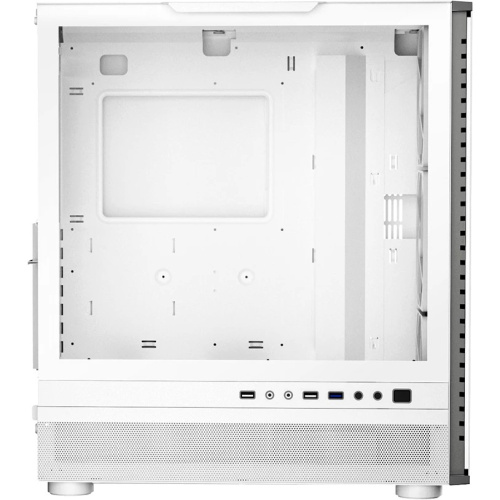 Корпус PcCooler ME200 Mesh WH, без БП, Full Tower, White, TG, SPCC, 3x120mm ARGB E-ATX, ATX, mITX 180/380/220mm 4x2.5", 2x3.5", 7+3xPCI 1