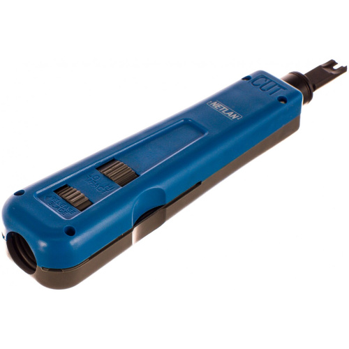 Инструмент для заделки витой пары NETLAN EC-CI-210B крепление Twist-Lock, с ножом 110/88