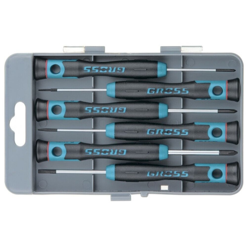 Набор отверток для точной механики Gross CrMo 13347 6 шт