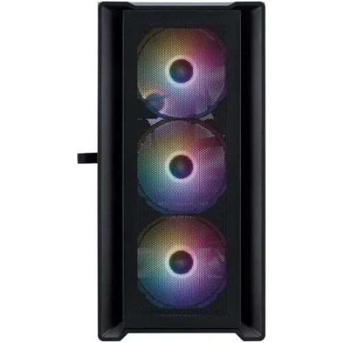 Корпус 1STPLAYER Trilobite T4 Mesh FRGB Black (T4-BK-4F1) / mATX / 4x120mm FRGB fans