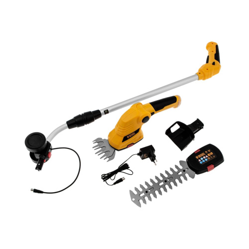 Ножницы-кусторез Denzel G801E (96815) с телескопической штангой аккумуляторные с акк. 7,2В Li-Ion 1,5Ач