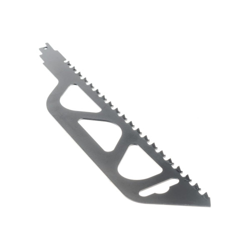 Пилки для лезвийной пилы ПРАКТИКА 773-514 твердосплавные S1243HM по газобетону, длина 305мм, шаг зубов 12,7мм 1шт