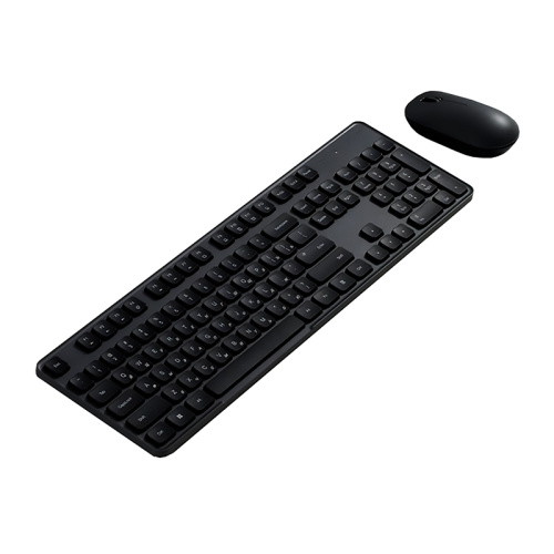 Клавиатура и мышка Xiaomi Mijia WXJS03YM Wireless Set 3 Deep Space Русские буквы Black