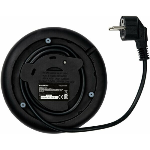 Электрочайник Hyundai HYK-S4804 серый/черный