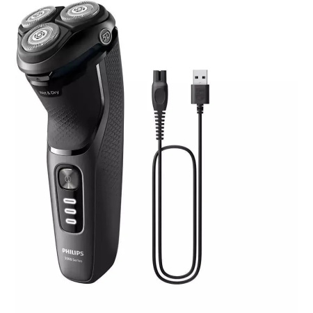 Бритва роторная Philips S3343/13 черный