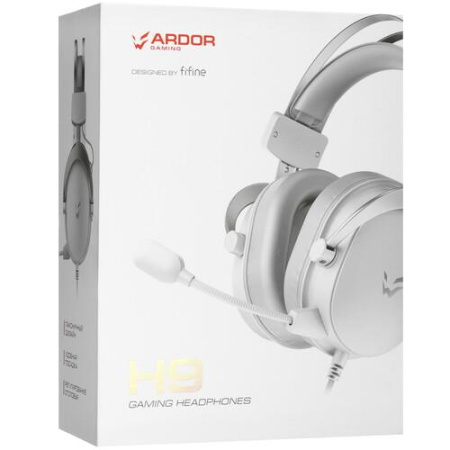 Проводные наушники ARDOR GAMING H9 белый