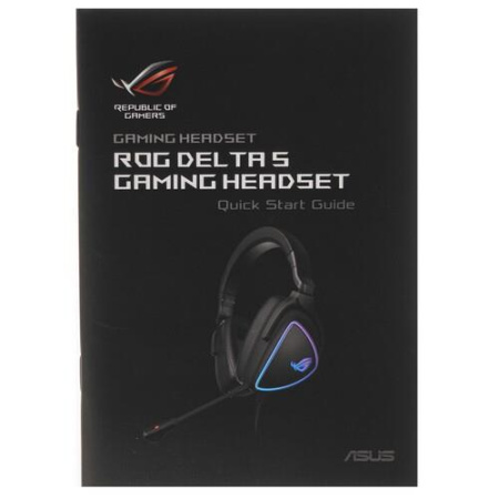Проводные наушники ASUS ROG Delta S черный