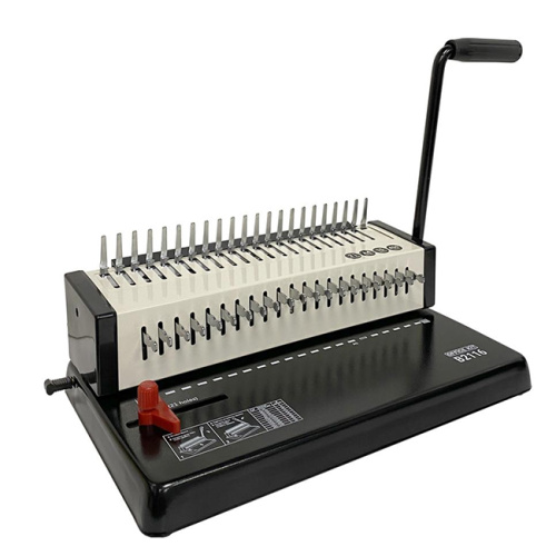 Переплетчик Office Kit B2116 A4/перф.13л.сшив/макс.450л./пластик.пруж.