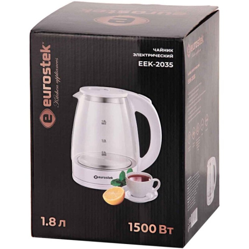 Электрочайник EUROSTEK ЕЕК-2035 белый