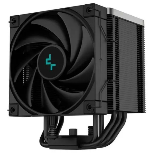 Кулер DEEPCOOL AK500 Zero Dark (R-AK500-BKNNMT-G-1) LGA20XX/1700/1200/115X/AM5/AM4 (TDP 240W, PWM, Fan 120mm, 5 тепл. Трубок, Copper Base, черный)