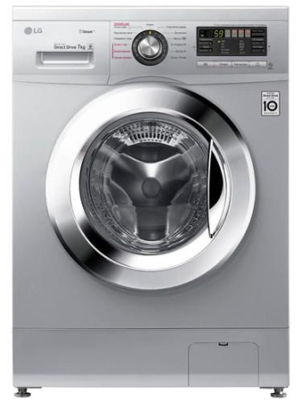 Стиральная машина LG F1296HDS4 серебристый